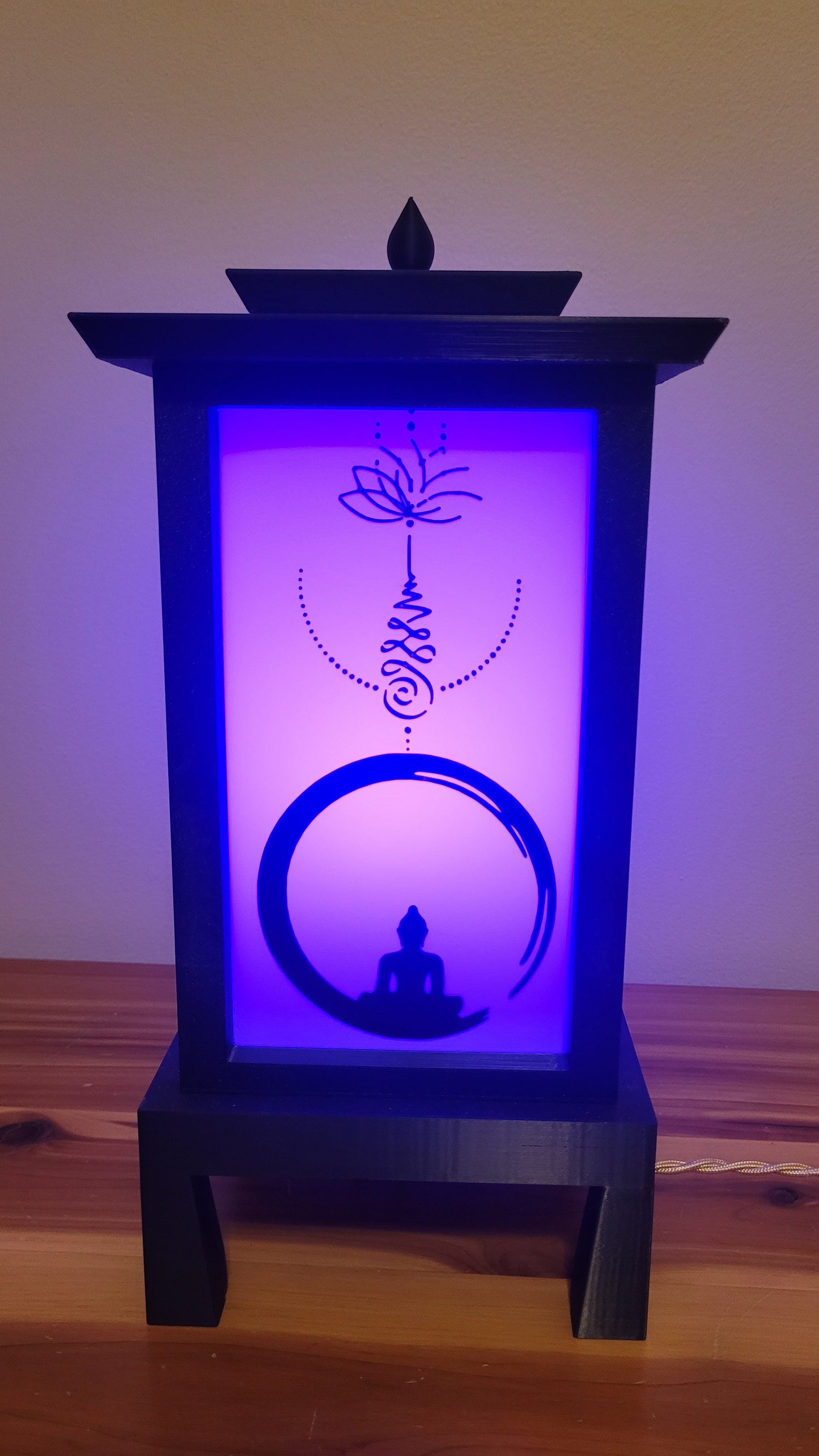 Zen Harmony Ambient Lamp – Customizable Traditional Chinese / Japanese Inspired Mood Light